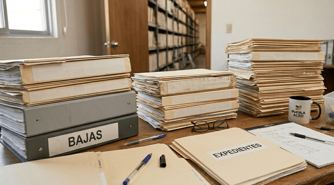 Qué hacer con expedientes de empleados que ya no trabajan en la empresa