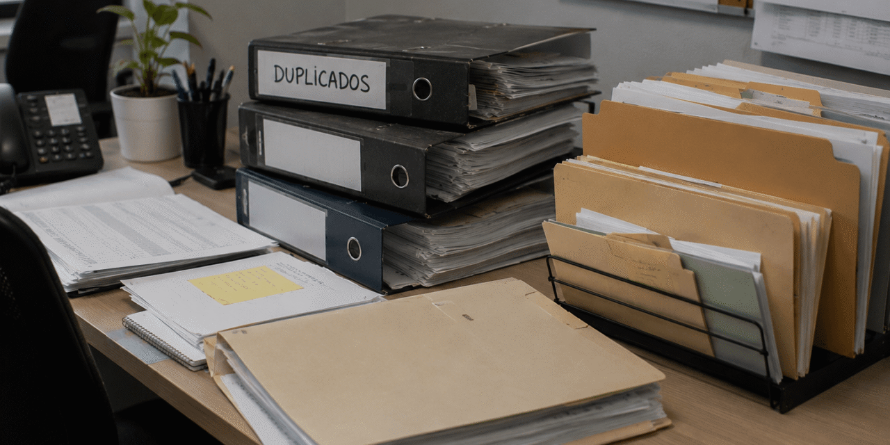 Documentos duplicados en empresas: por qué representan un riesgo operativo